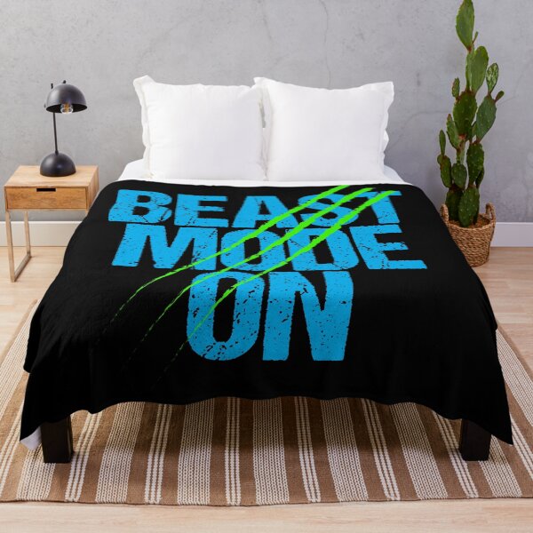 Item preview, Beast Mode On | Gym Quote Apparel for Serious Athletes designed and sold by typoinspired.