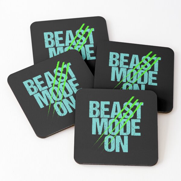 Item preview, Beast Mode On | Gym Quote Apparel for Serious Athletes designed and sold by typoinspired.
