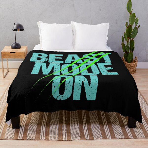 Item preview, Beast Mode On | Gym Quote Apparel for Serious Athletes designed and sold by typoinspired.