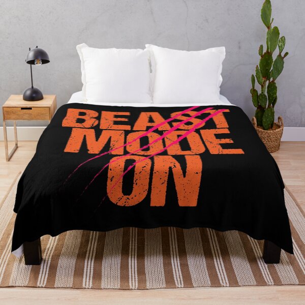Item preview, Beast Mode On | Gym Quote Apparel for Serious Athletes designed and sold by typoinspired.