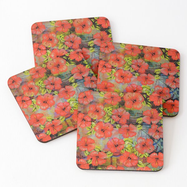 Item preview, Resumen de flor de hibisco designed and sold by ViaARTfactory.