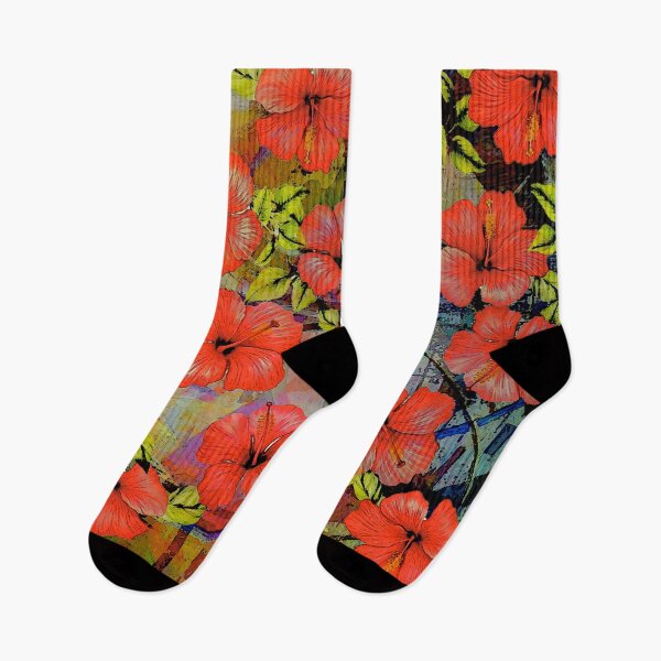 Item preview, Hibiscus Flower Abstract designed and sold by ViaARTfactory.