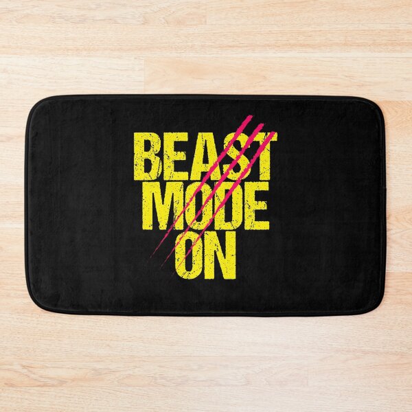 Item preview, Beast Mode On | Gym Quote Apparel for Serious Athletes designed and sold by typoinspired.