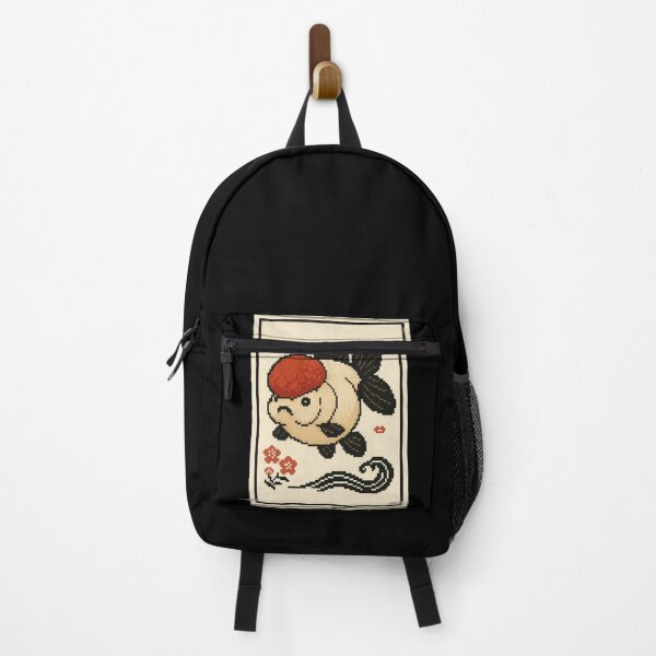 Item preview, Goldfish - Pixel Art - 8bit graphics 16bit graphics - Retro Nes Snes Fish Art - Oranda designed and sold by Kabuji Store.