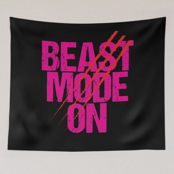 Item preview, Beast Mode On | Gym Quote Apparel for Serious Athletes designed and sold by typoinspired.