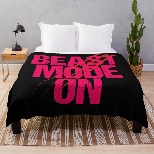 Item preview, Beast Mode On | Gym Quote Apparel for Serious Athletes designed and sold by typoinspired.