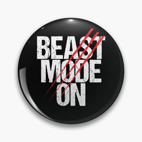 Item preview, Beast Mode On | Gym Quote Apparel for Serious Athletes designed and sold by typoinspired.