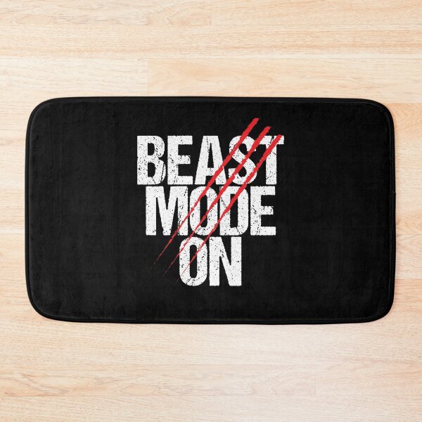 Item preview, Beast Mode On | Gym Quote Apparel for Serious Athletes designed and sold by typoinspired.