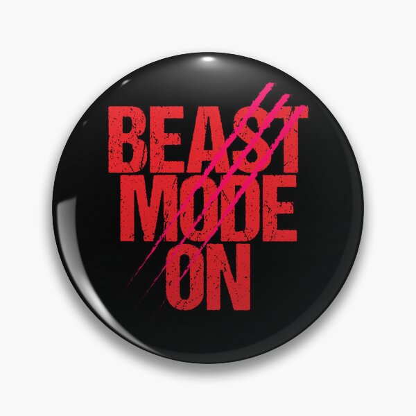 Item preview, Beast Mode On | Gym Quote Apparel for Serious Athletes designed and sold by typoinspired.