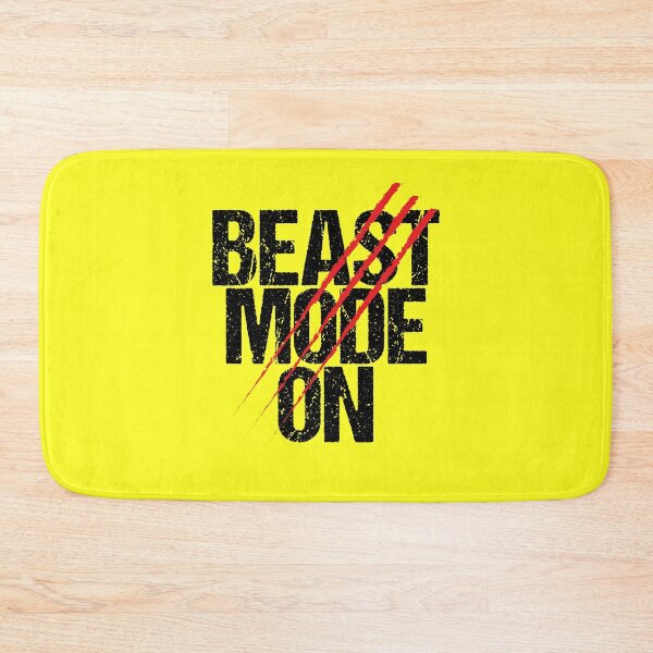 Item preview, Beast Mode On | Gym Quote Apparel for Serious Athletes designed and sold by typoinspired.