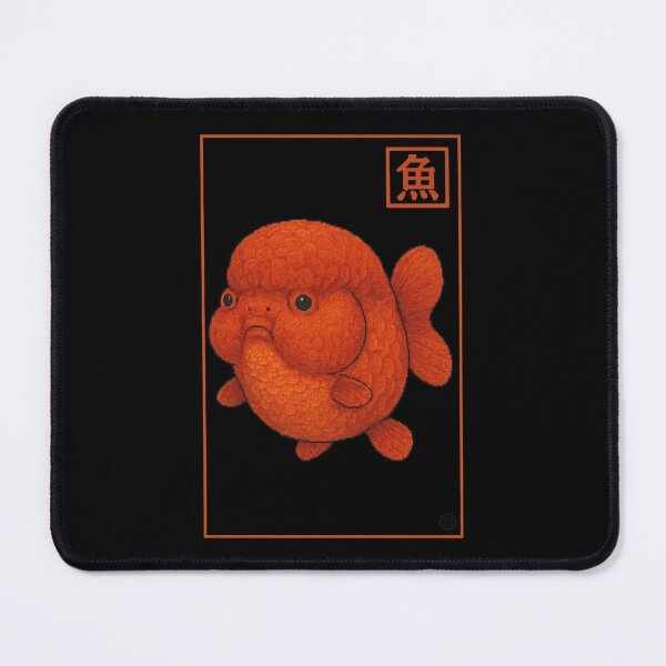 Item preview, Goldfish - Pixel Art - 8bit graphics 16bit graphics - Retro Fish Art - Oranda designed and sold by Kabuji Store.