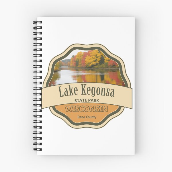 Item preview, Lake Kegonsa State Park, Dane County, Wisconsin designed and sold by Wanderful-roads.