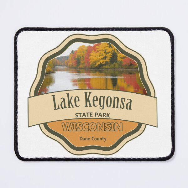 Item preview, Lake Kegonsa State Park, Dane County, Wisconsin designed and sold by Wanderful-roads.