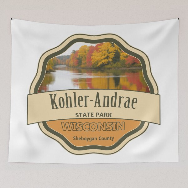 Item preview, Kohler-Andrae State Park, Sheboygan County, Wisconsin designed and sold by Wanderful-roads.