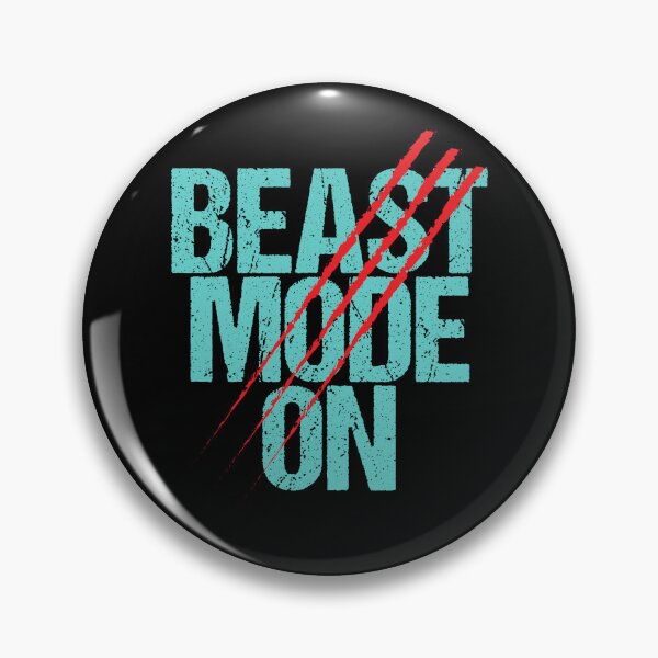 Item preview, Beast Mode On | Gym Quote Apparel for Serious Athletes designed and sold by typoinspired.