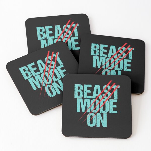 Item preview, Beast Mode On | Gym Quote Apparel for Serious Athletes designed and sold by typoinspired.