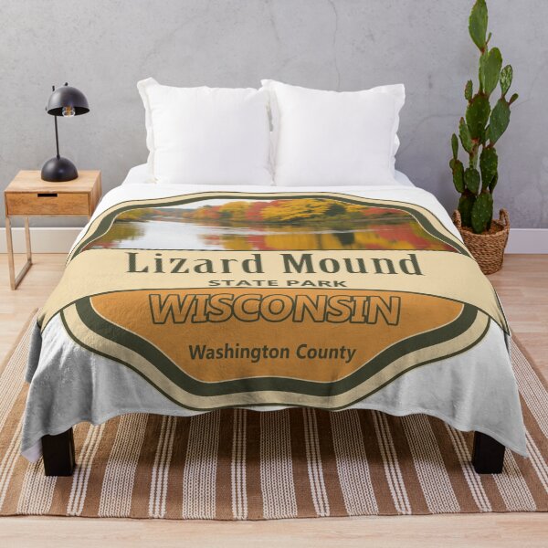 Item preview, Lizard Mound State Park, Washington County, Wisconsin designed and sold by Wanderful-roads.