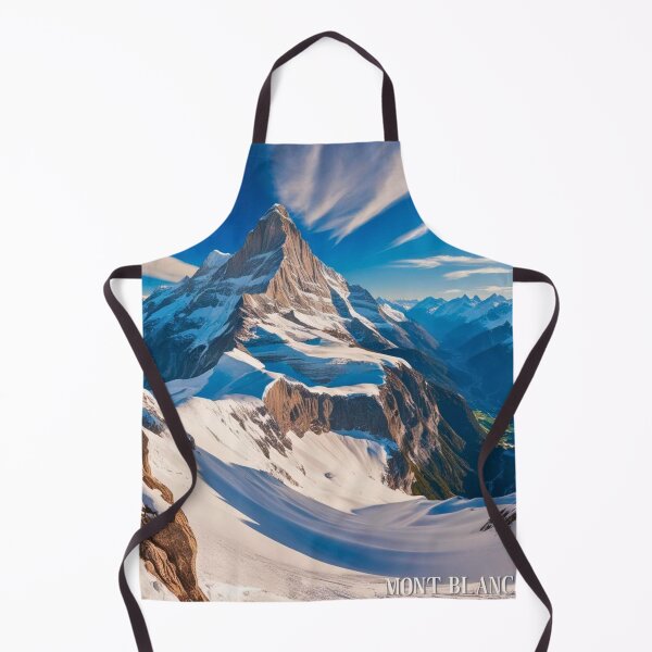 Item preview, Mont Blanc - Majestic Alpine Summit Panorama designed and sold by Arkeso.