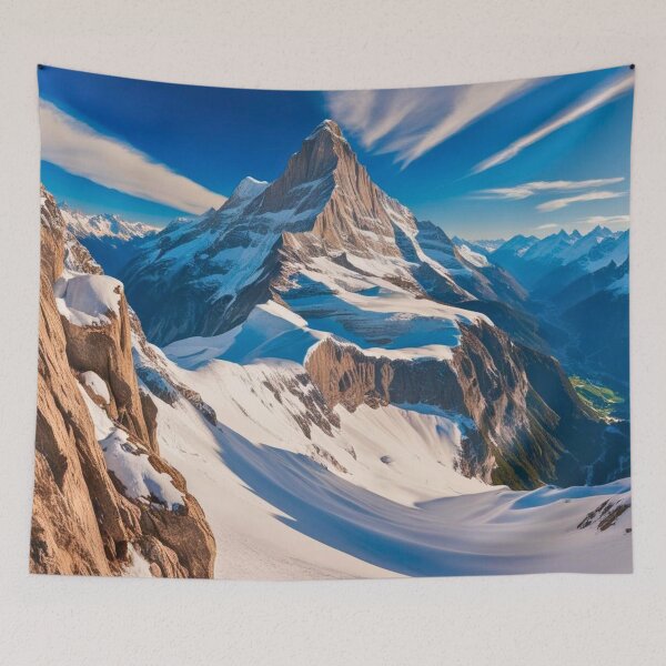 Item preview, Mont Blanc - Majestic Alpine Summit Panorama designed and sold by Arkeso.