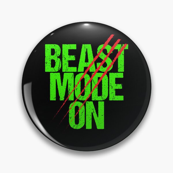 Item preview, Beast Mode On | Gym Quote Apparel for Serious Athletes designed and sold by typoinspired.