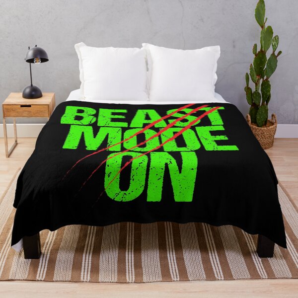 Item preview, Beast Mode On | Gym Quote Apparel for Serious Athletes designed and sold by typoinspired.