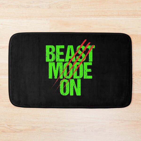 Item preview, Beast Mode On | Gym Quote Apparel for Serious Athletes designed and sold by typoinspired.
