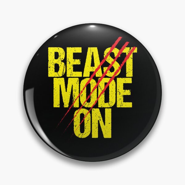 Item preview, Beast Mode On | Gym Quote Apparel for Serious Athletes designed and sold by typoinspired.