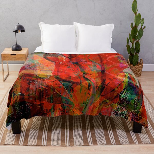Item preview, Red Flame Abstract designed and sold by ViaARTfactory.
