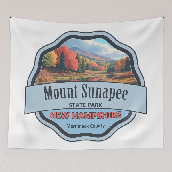 Item preview, Mount Sunapee State Park, Merrimack County, New Hampshire designed and sold by Wanderful-roads.