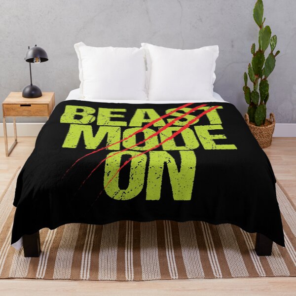 Item preview, Beast Mode On | Gym Quote Apparel for Serious Athletes designed and sold by typoinspired.