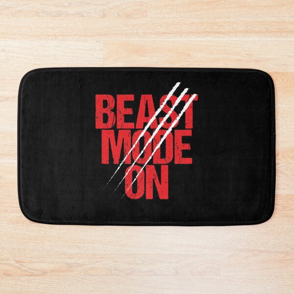 Item preview, Beast Mode On | Gym Quote Apparel for Serious Athletes designed and sold by typoinspired.