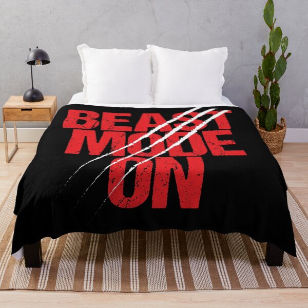 Item preview, Beast Mode On | Gym Quote Apparel for Serious Athletes designed and sold by typoinspired.