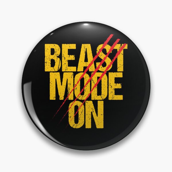 Item preview, Beast Mode On | Gym Quote Apparel for Serious Athletes designed and sold by typoinspired.