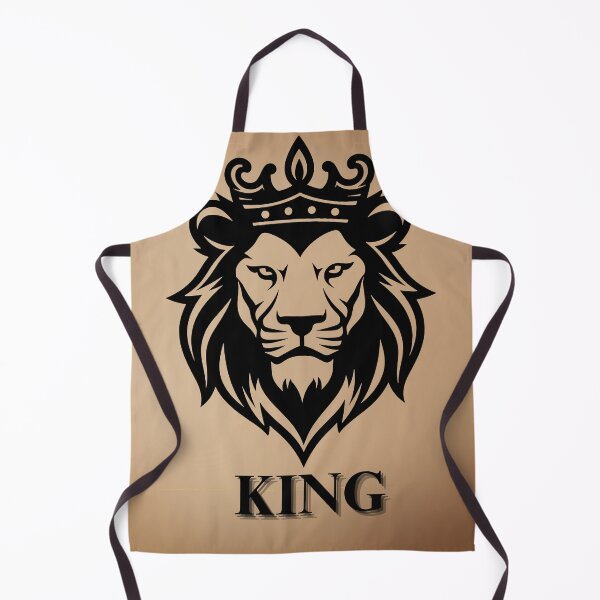 Item preview, Bold Crowned Lion illustration designed and sold by LOOKUP321.