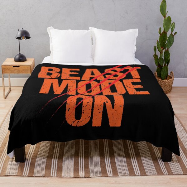 Item preview, Beast Mode On | Gym Quote Apparel for Serious Athletes designed and sold by typoinspired.