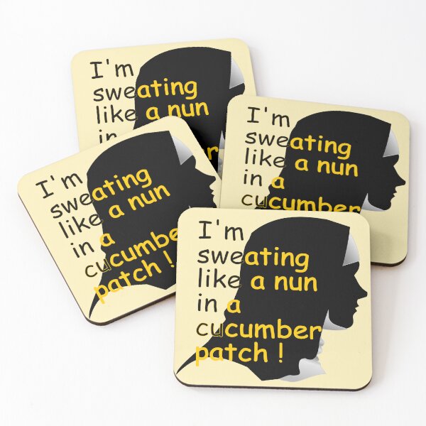 Item preview, Sweating Like A Nun designed and sold by JenGo Creative.