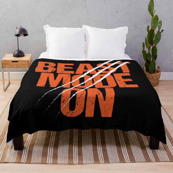 Item preview, Beast Mode On | Gym Quote Apparel for Serious Athletes designed and sold by typoinspired.