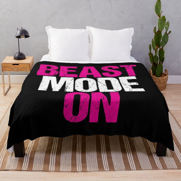 Item preview, Beast Mode On | Gym Quote Apparel for Serious Athletes designed and sold by typoinspired.