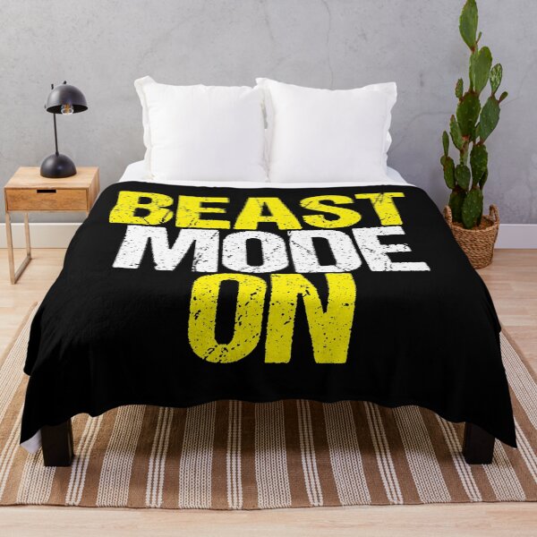 Item preview, Beast Mode On | Gym Quote Apparel for Serious Athletes designed and sold by typoinspired.