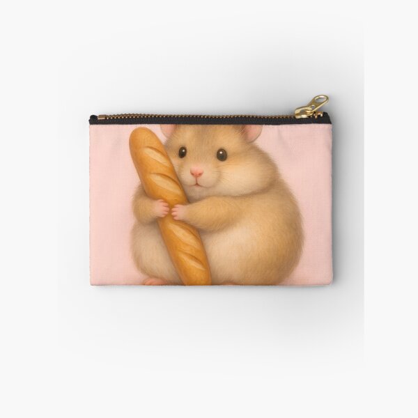 Item preview,  Cute Hamster Hugging French Baguette designed and sold by SassyArtistry.