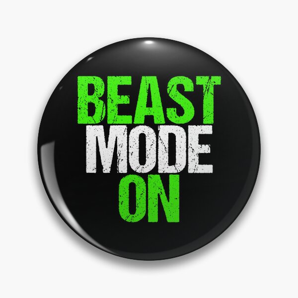 Item preview, Beast Mode On | Gym Quote Apparel for Serious Athletes designed and sold by typoinspired.