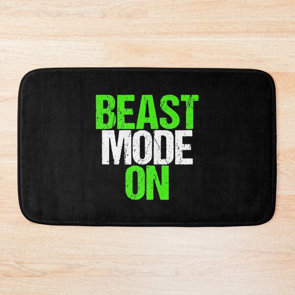 Item preview, Beast Mode On | Gym Quote Apparel for Serious Athletes designed and sold by typoinspired.
