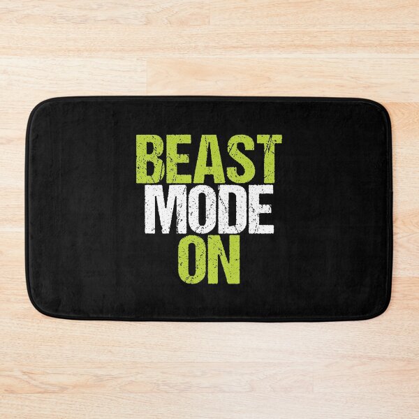Item preview, Beast Mode On | Gym Quote Apparel for Serious Athletes designed and sold by typoinspired.