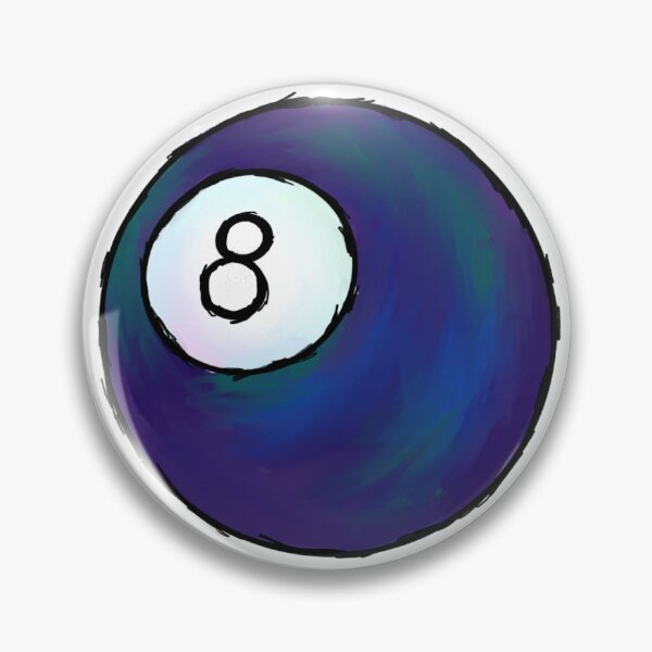 Item preview, 8 Ball Sticker  designed and sold by LavenderIllness.