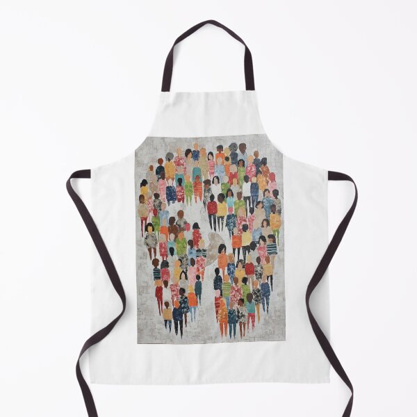 Item preview, A colorful artistic mosaic of the world's people. designed and sold by Piotrek0001.