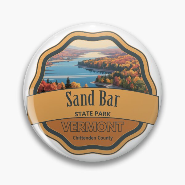 Item preview, Sand Bar State Park, Chittenden County, Vermont designed and sold by Wanderful-roads.