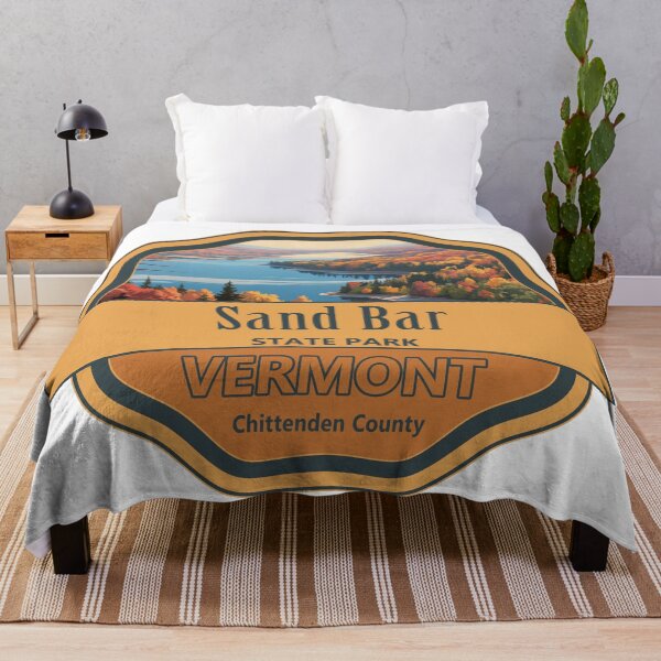 Item preview, Sand Bar State Park, Chittenden County, Vermont designed and sold by Wanderful-roads.