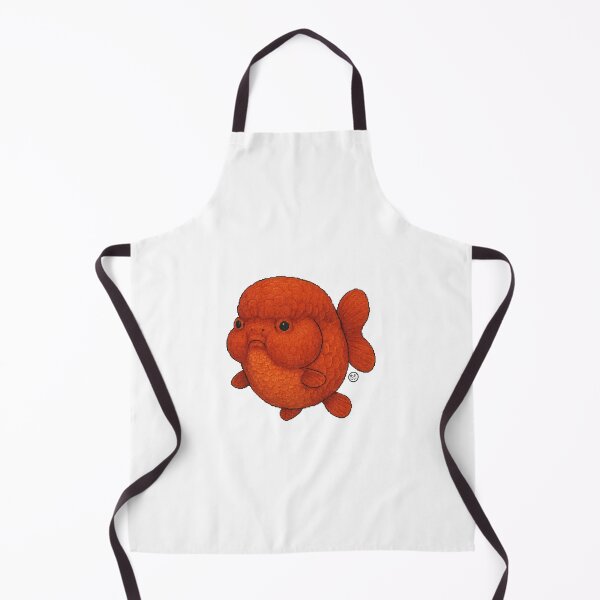 Item preview, Goldfish - Pixel Art - 8bit graphics 16bit graphics - Retro Nes Snes Fish Art - Oranda designed and sold by Kabuji Store.