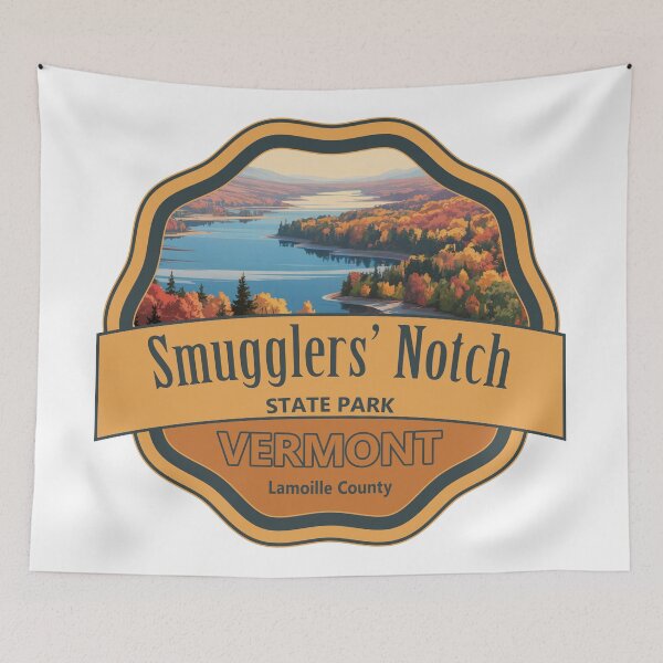 Item preview, Smugglers' Notch State Park, Lamoille County, Vermont designed and sold by Wanderful-roads.