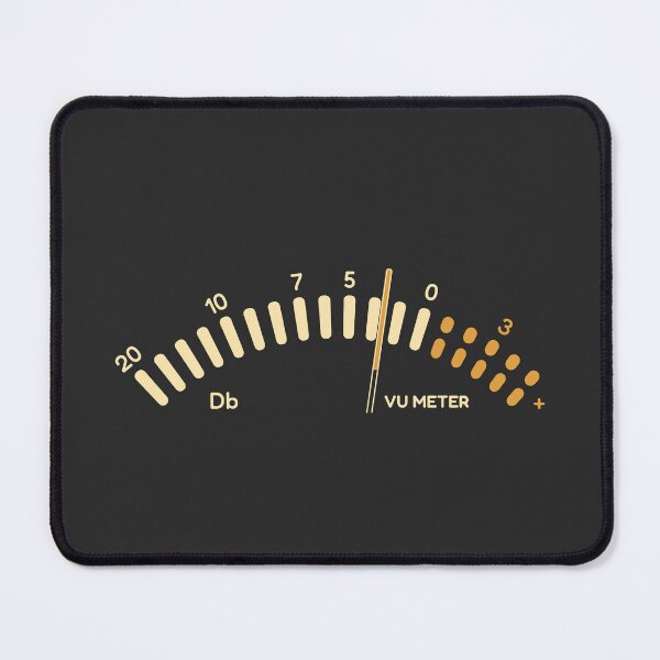 Item preview, Classic Orange VU Meter Graphic designed and sold by KiwiRider.